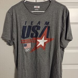 Team USA Gray Short Sleeve T-Shirt